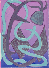 Load image into Gallery viewer, Snake and a prickly rose

