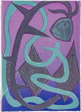 Load image into Gallery viewer, Snake and a prickly rose
